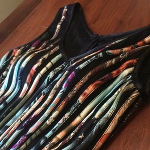 stella morgan ribbon dress